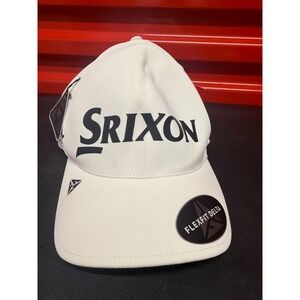 Srixon Cleveland Golf Flexfit Delta Hat White Performance Tour Cap New